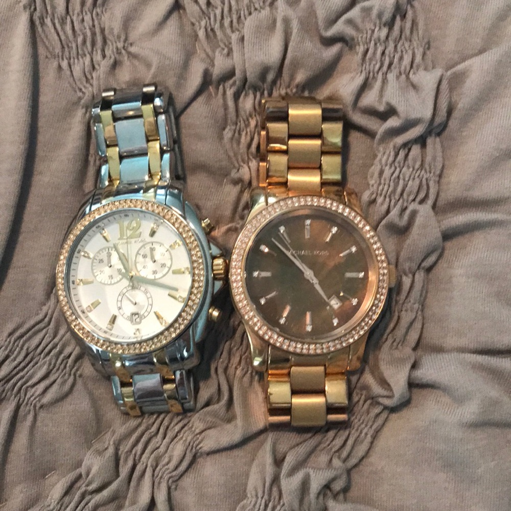 Two Michel Kors watches